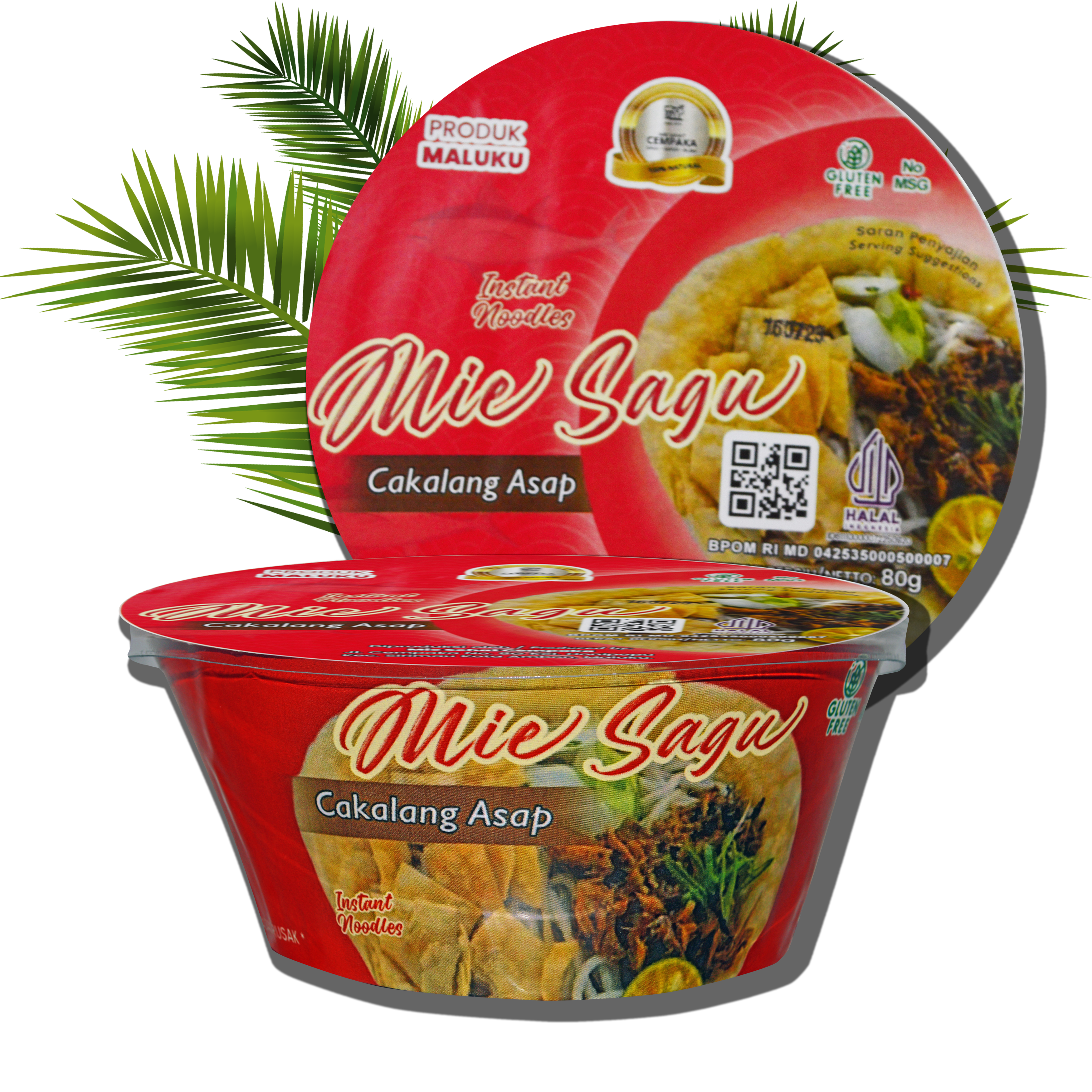 Mie Sagu Cakalang Instan