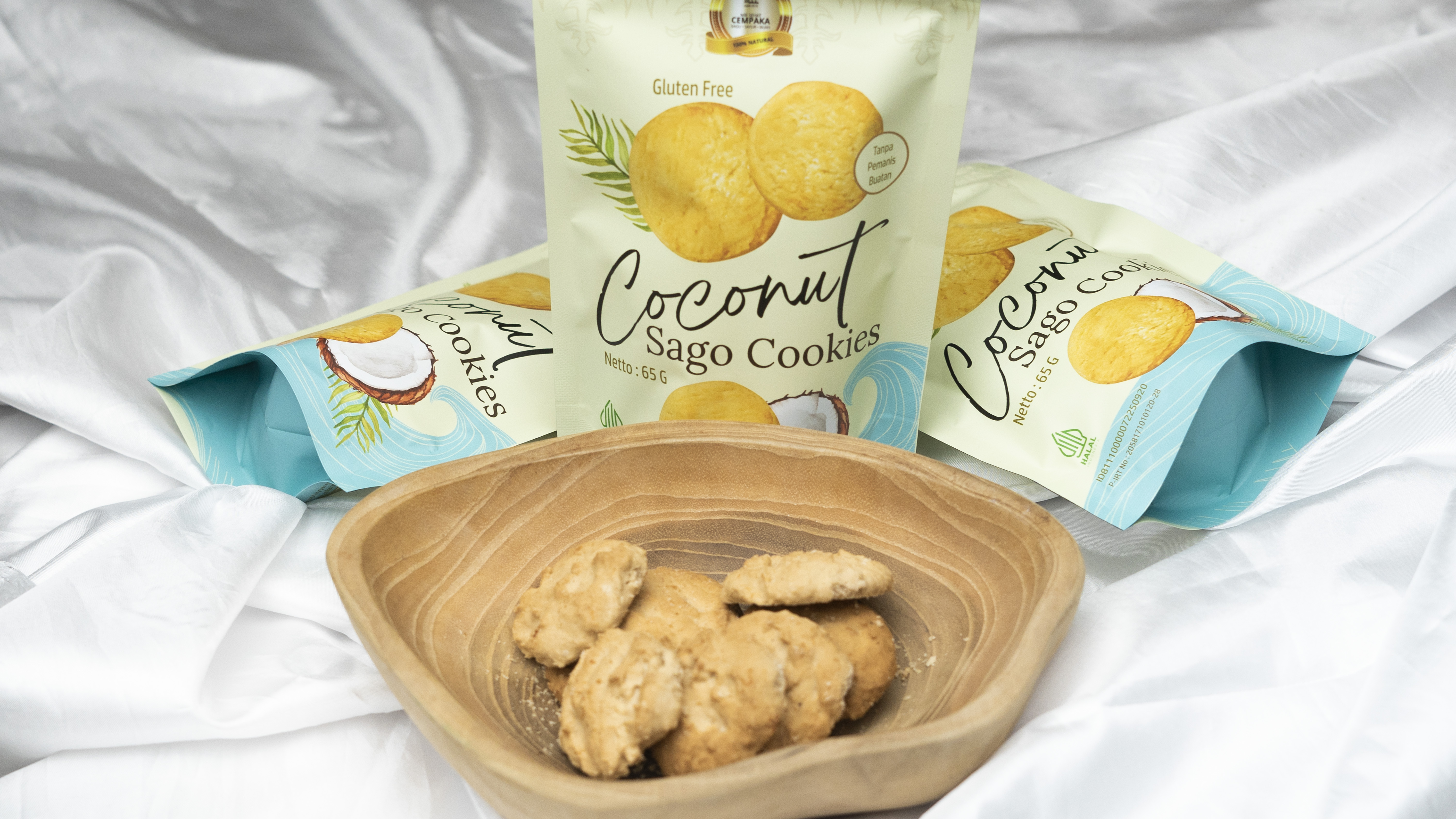 Coconut Sago Cookies